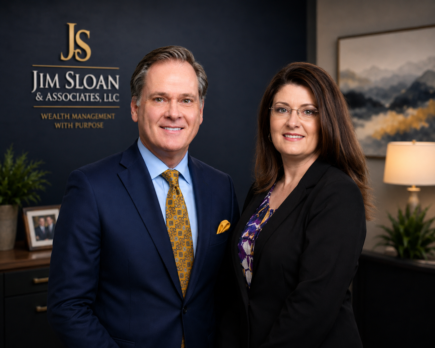 Jim Sloan and Elizabeth Seigler of Jim Sloan and Associates