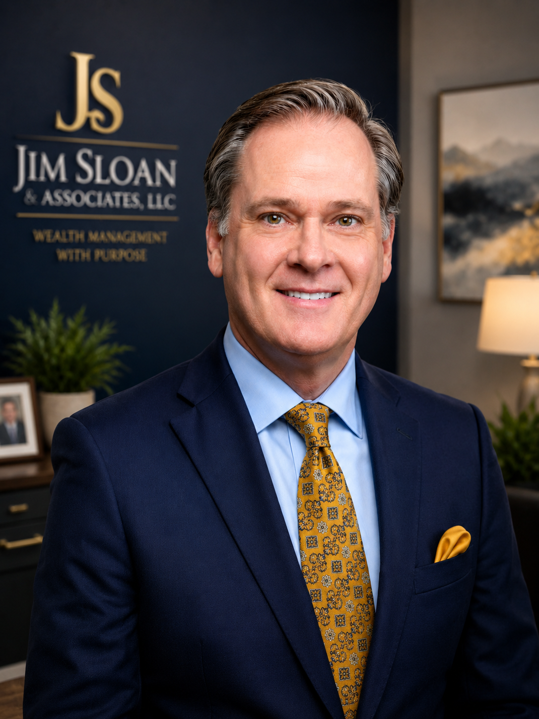 Jim E. Sloan, wealth manager and author